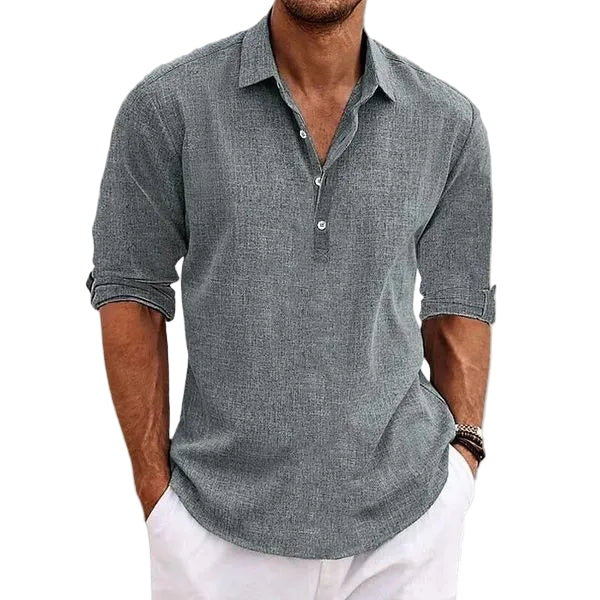 Linen Polo Shirt
