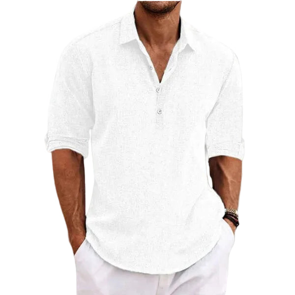 Linen Polo Shirt