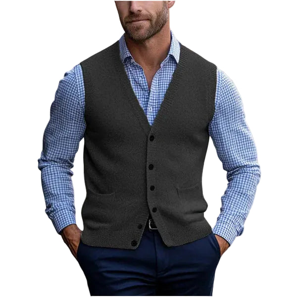 Sleeveless Vest Sweater