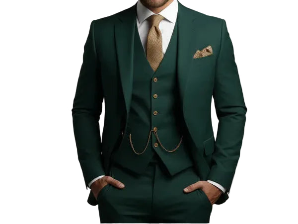 Three Piece Slim Fit Suit
