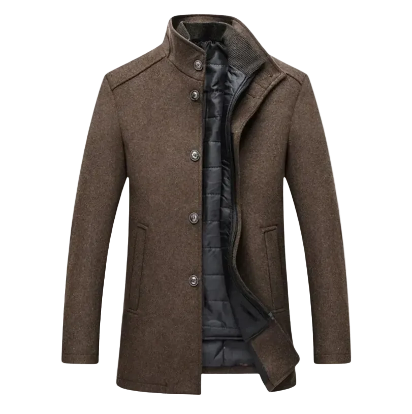 The Broadway Wool Blend Classic Trench Coat