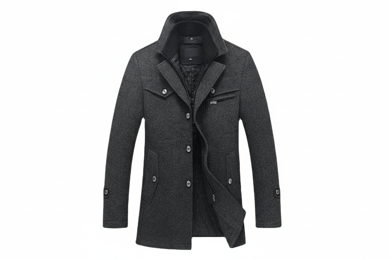 The Stonemont Smart Casual Wool Blend Winter Coat
