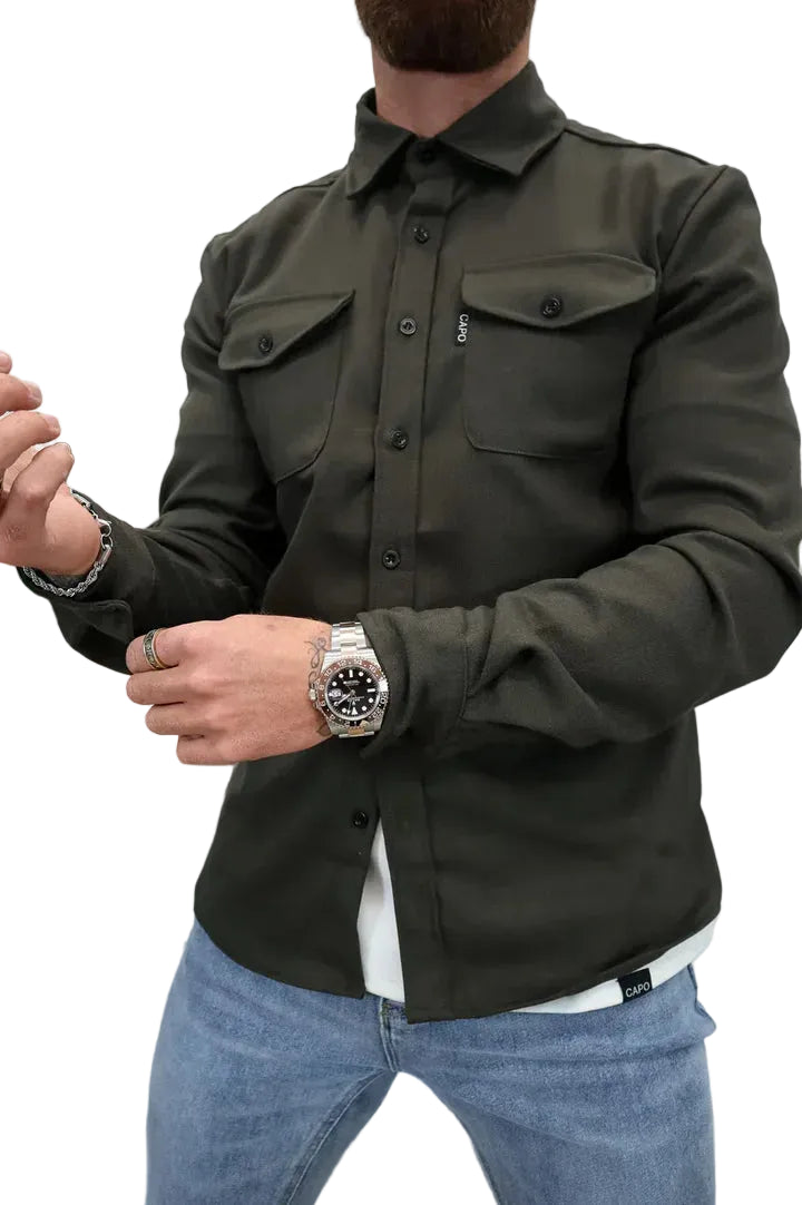 Stylish Casual Overshirt