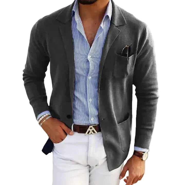 Casual Knit Blazer
