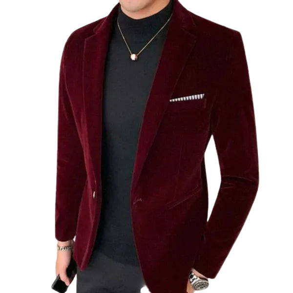 Italy Velvet Blazer