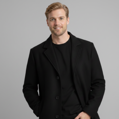 Classic Formal Long Overcoat