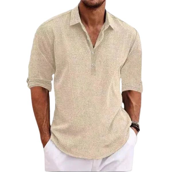 Linen Polo Shirt