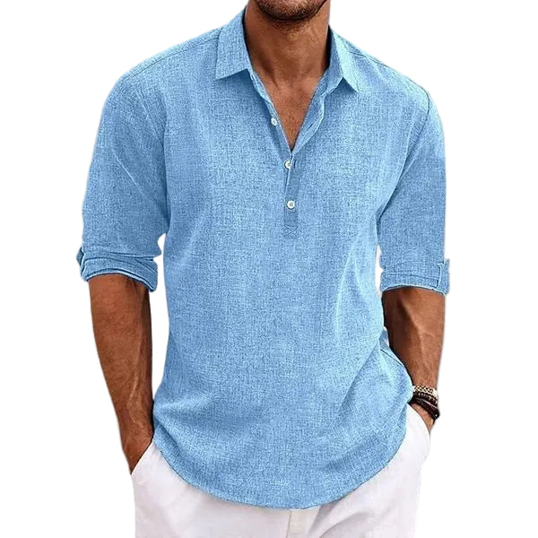 Linen Polo Shirt
