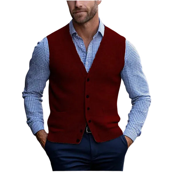 Sleeveless Vest Sweater