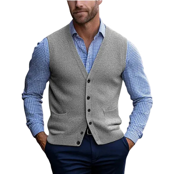 Sleeveless Vest Sweater