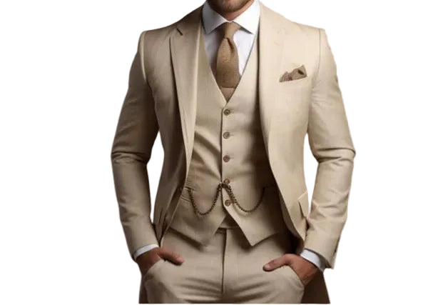 Three Piece Slim Fit Suit