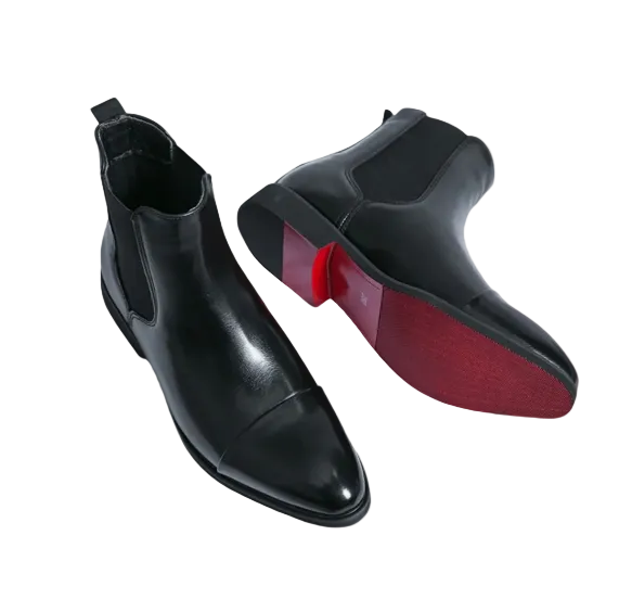 The Savile Row Leather Chelsea Boots