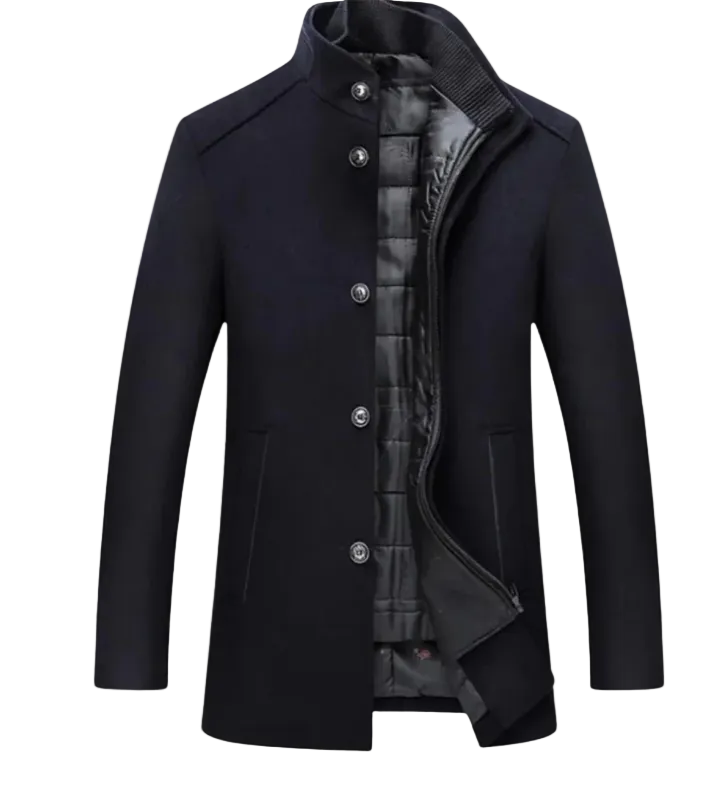 The Broadway Wool Blend Classic Trench Coat