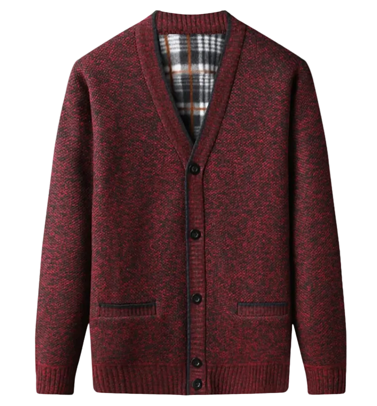 The Inverness Classic Soft Knit Button Cardigan