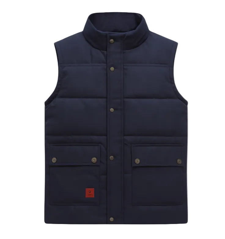 The Aspen Warm Modern Fleece Lined Winter Vest