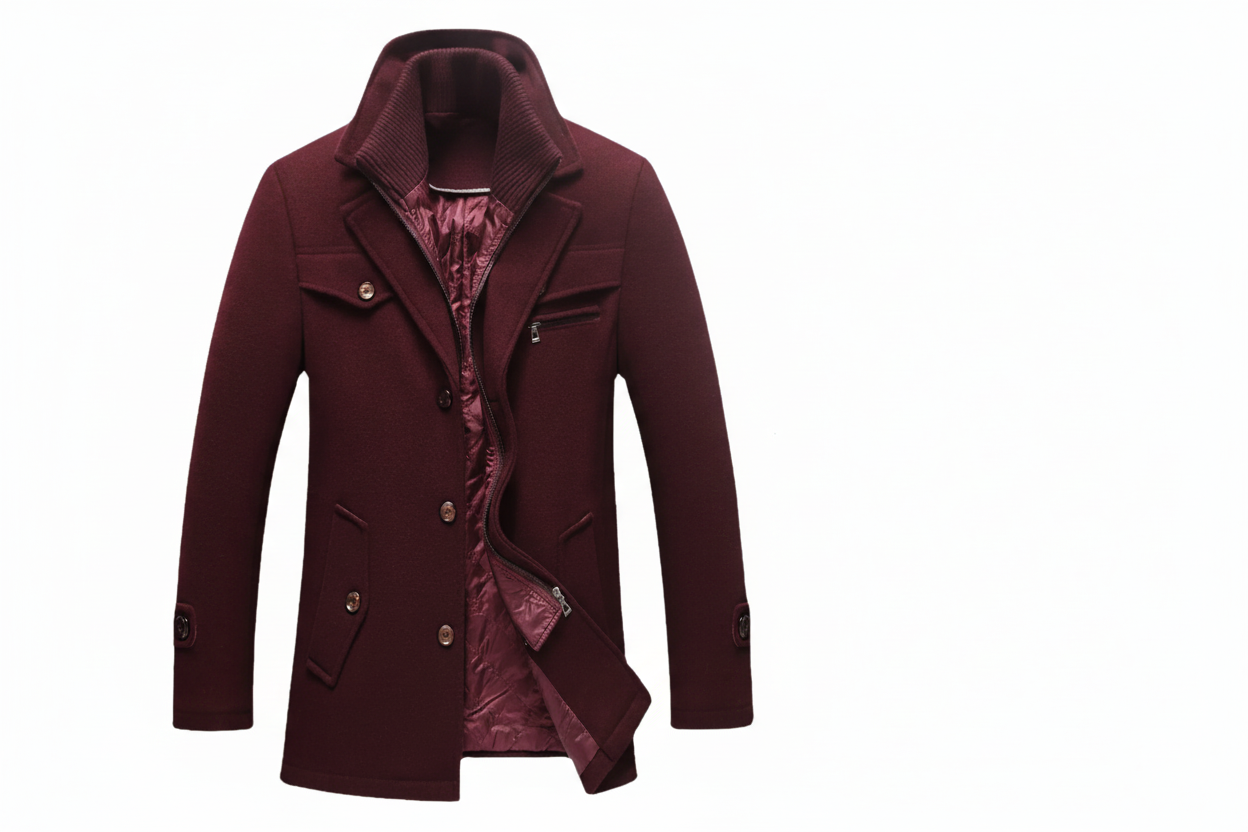 The Stonemont Smart Casual Wool Blend Winter Coat