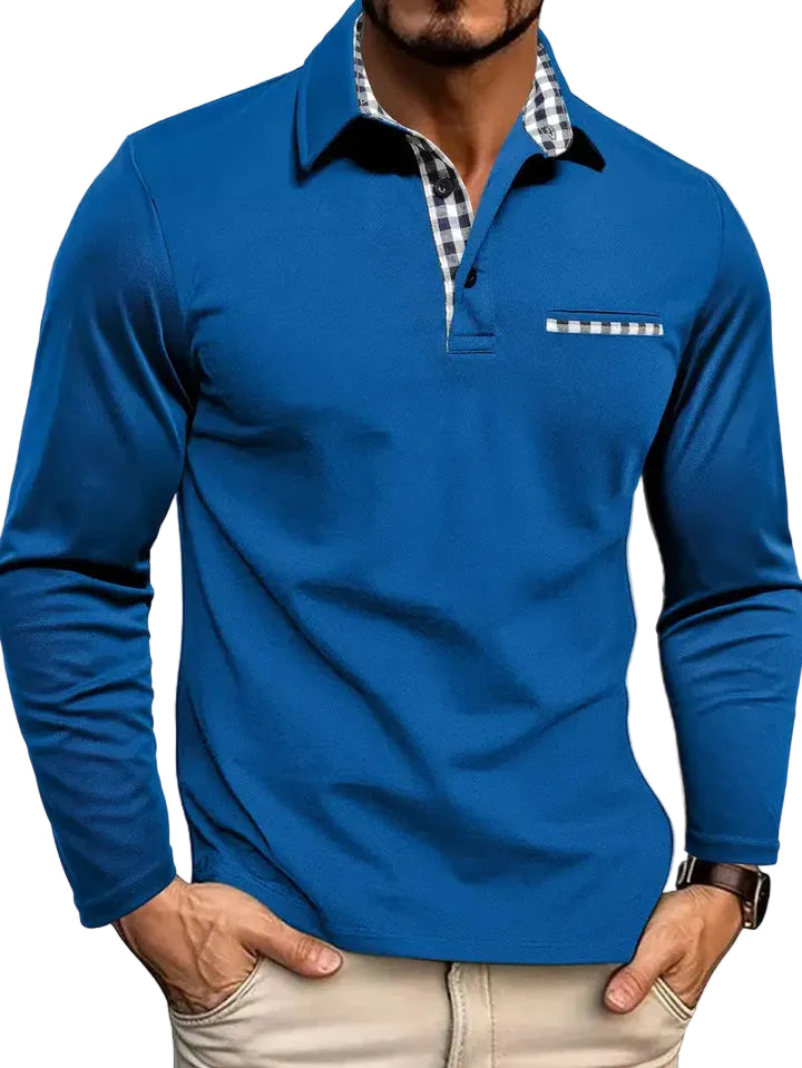 Raymond Classic Polo Shirt with Long Sleeves