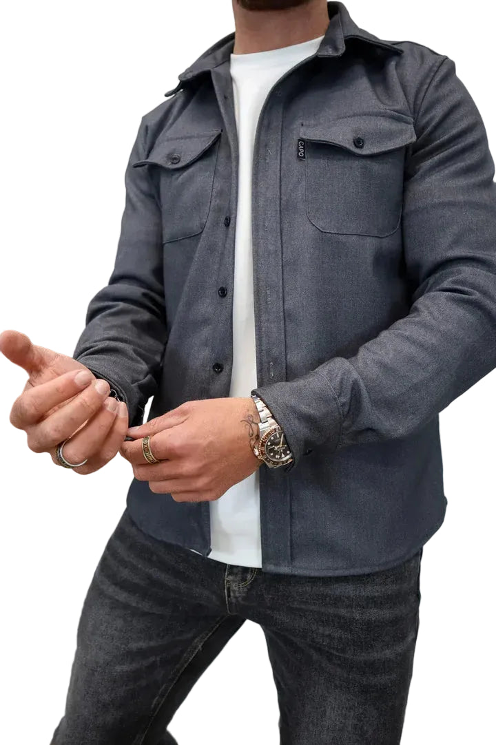 Stylish Casual Overshirt